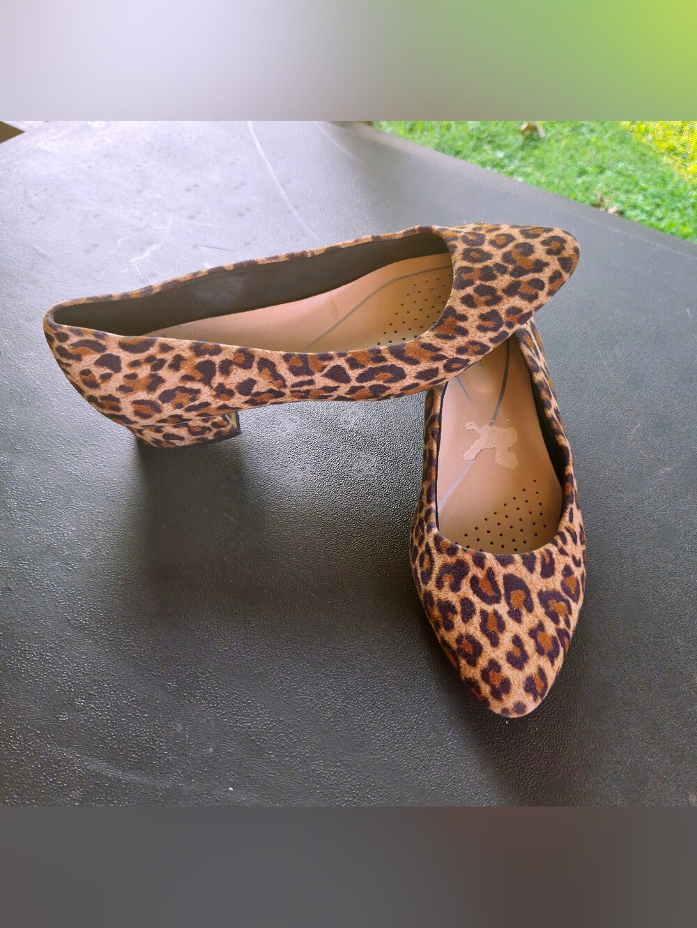 Easy Spirit Leopard Heels